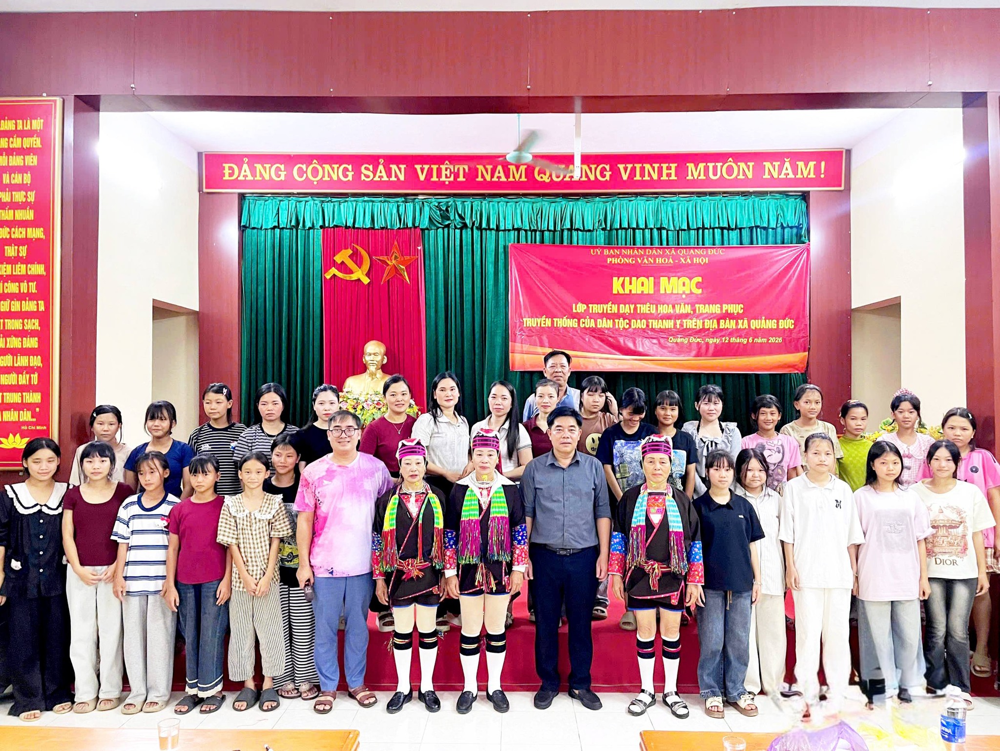 Hoạt động giảng dạy và học tập cộng đồng tại Xã Quảng Đức